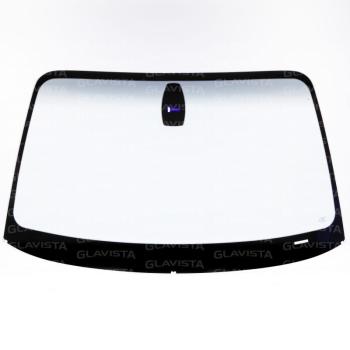 Frontscheibe, grün mit Graukeil/Regen-/Lichtsensor (WS/SEN2448GYS). BMW 1er
